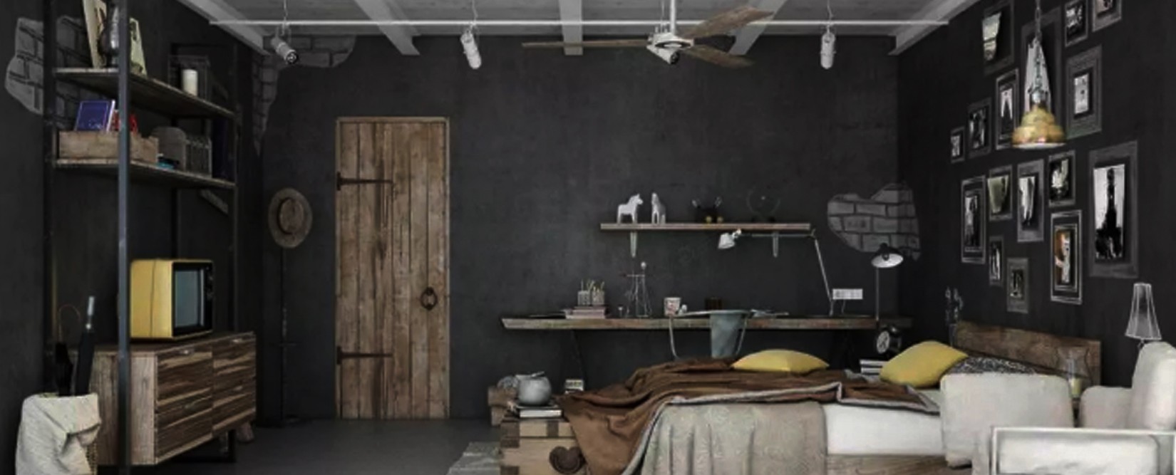 速来学习，手把手教你一些工业风家装搭配